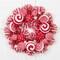 Northlight Peppermint and Berries Christmas Wreath - 20" - Unlit